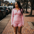 Soft Pink Gg short set
